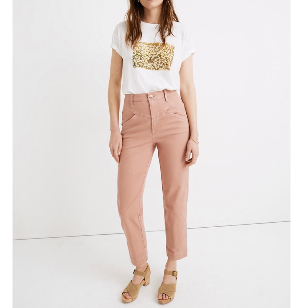 Madewell Tapered Pants Yoke Edition 25